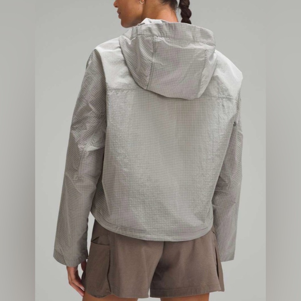 NWOT NEW Lululemon Ripstop Half-Zip Hiking Pullover White Opal - Picture 2 of 10